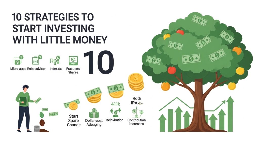 start investing with little money