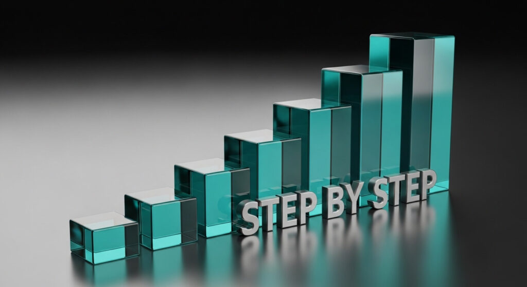 Emergency fund building stages from $1000 starter fund to full 6 month financial safety net