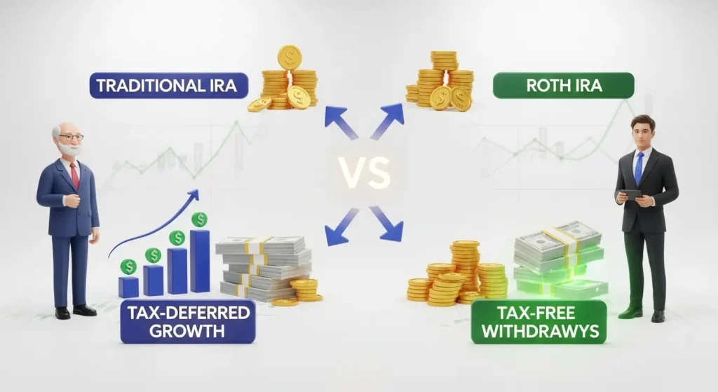 Roth IRA vs Traditional IRA