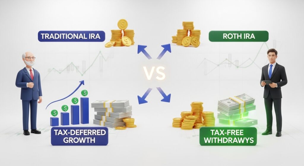 Roth IRA vs Traditional IRA