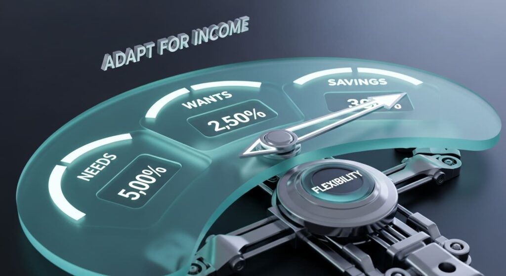 Adapting the 50/30/20 Budget Rule for Your Income