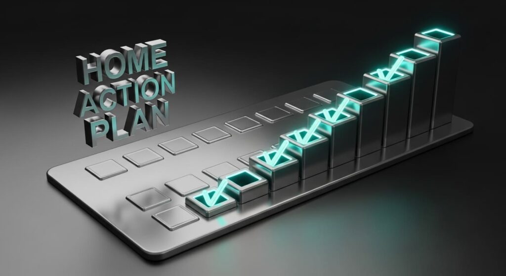 Timeline showing journey from starting to earning $2,500-5,000 monthly from home