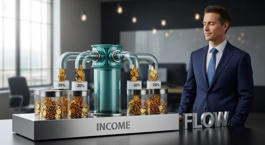 Automated investing showing consistent monthly contributions building wealth automatically